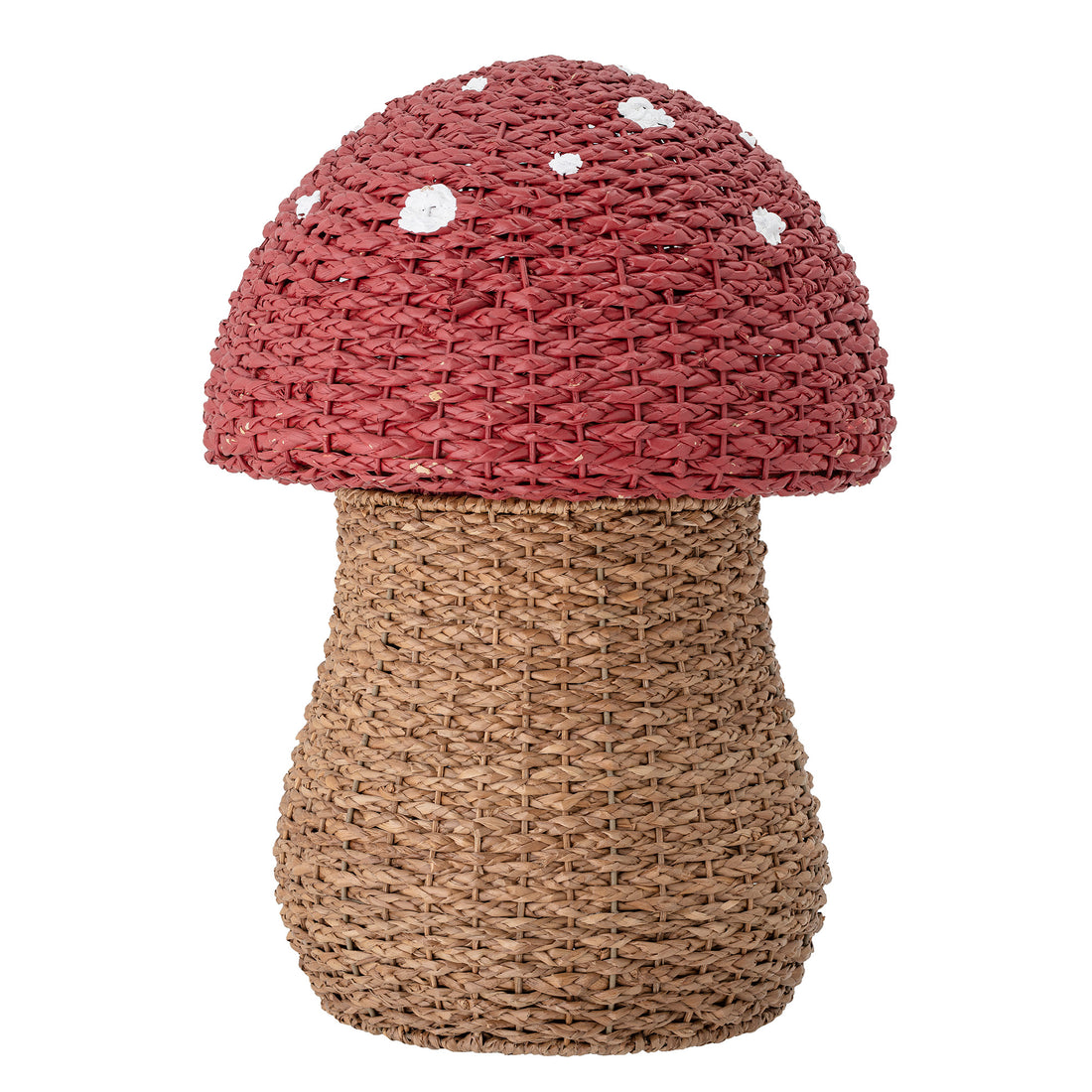 Corintha Kurv m/Låg, Rød, Søgræs - D43xH61 cm - BLOOMINGVILLE MINI - DesignGaragen.dk