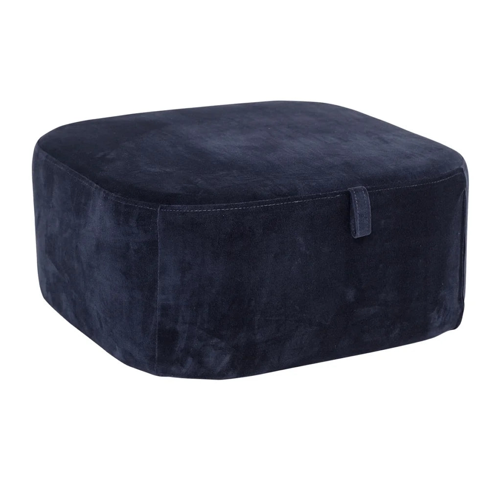 Bloomingville - Puf, Polyester, Børneværelset H: 25 cm. B: 55 cm. L: 55 cm. - BLOOMINGVILLE MINI - DesignGaragen.dk