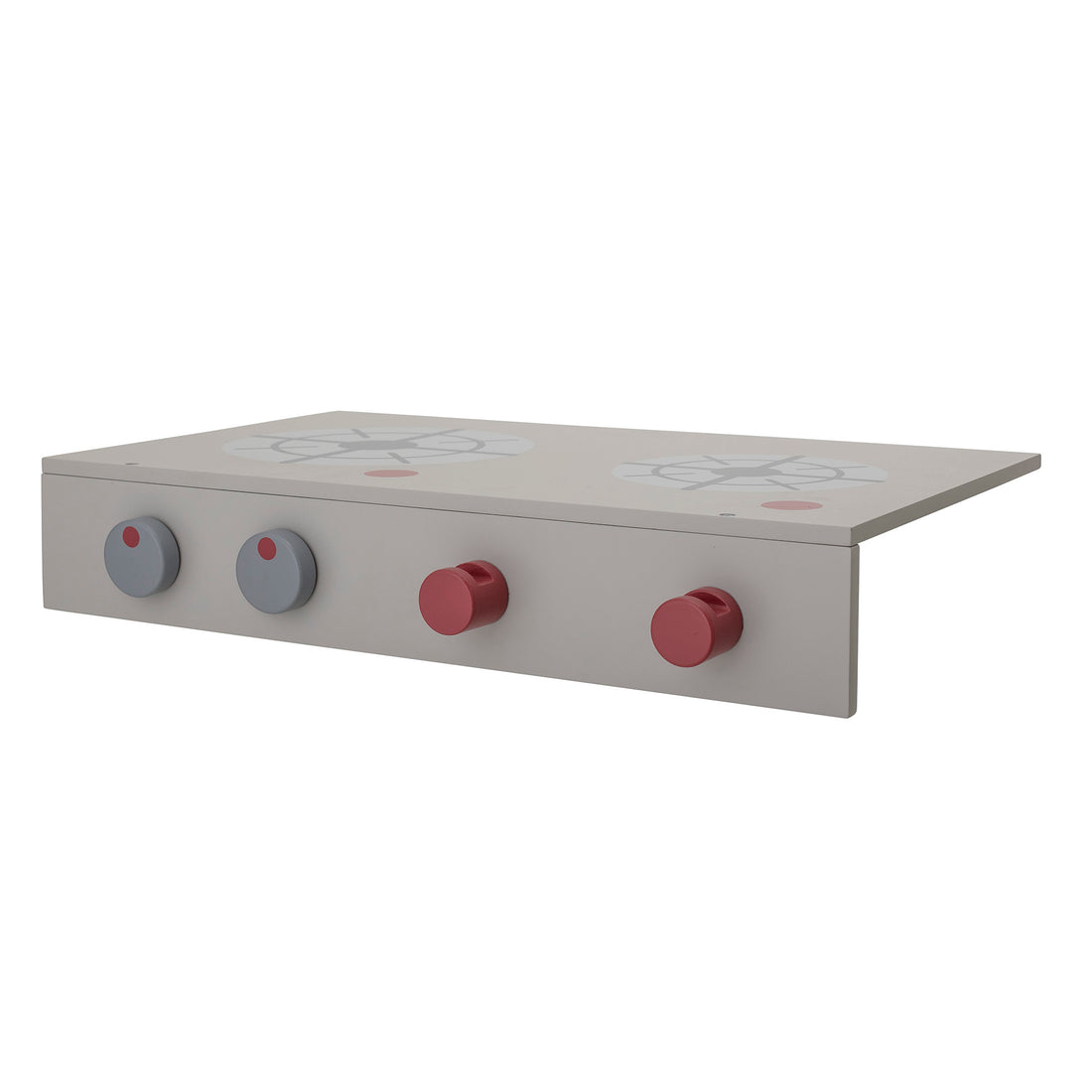 Incila Legetøjs Køkkenset, Grå, MDF - L50xH9xB30 cm - BLOOMINGVILLE MINI - DesignGaragen.dk