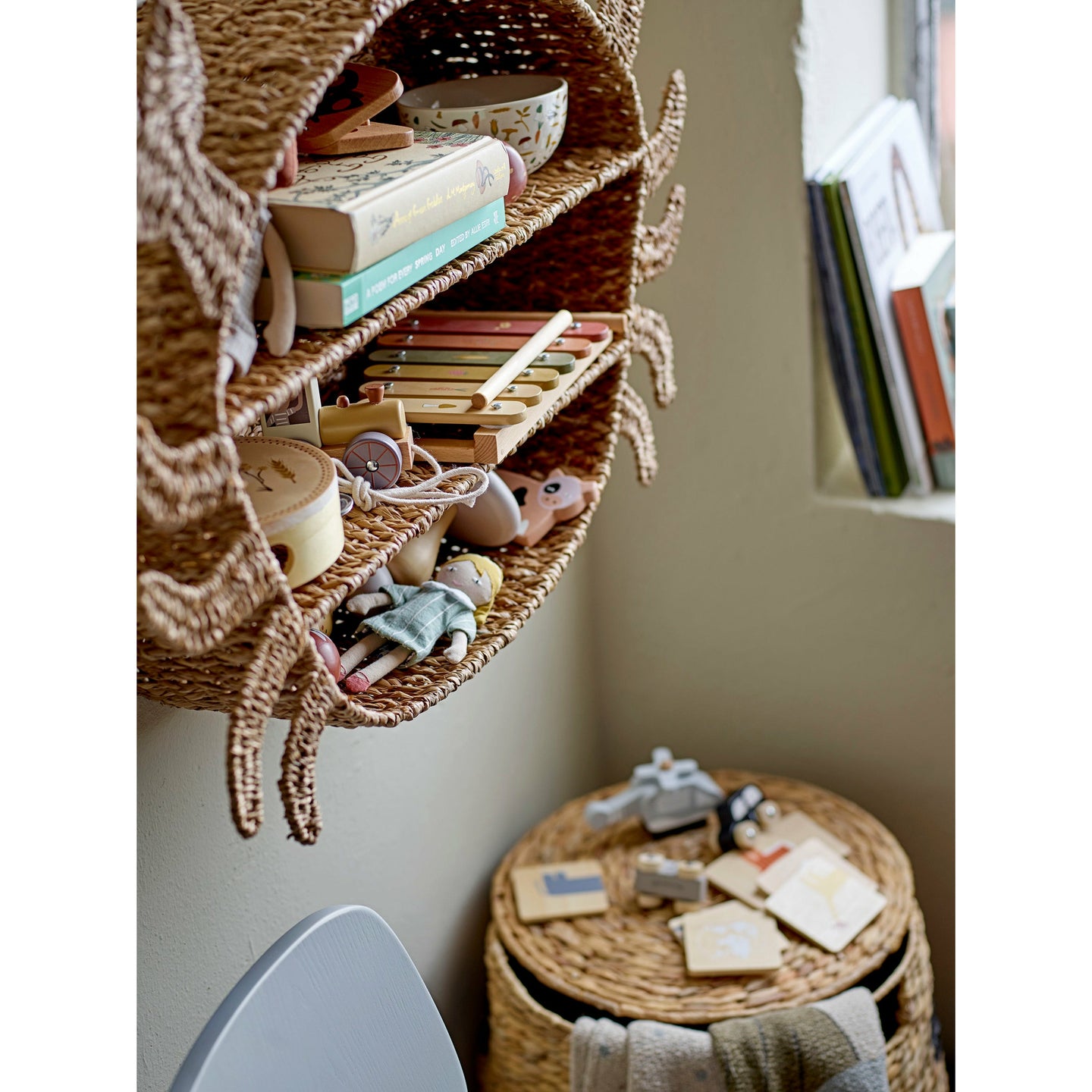 Hella & Stella Doll, Lilla, Bomuld - L6xH16 cm, Set of 2 - BLOOMINGVILLE MINI - DesignGaragen.dk