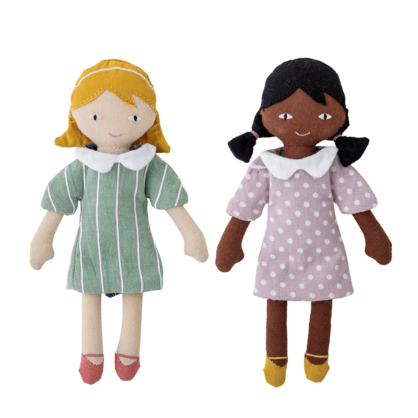 Hella & Stella Doll, Lilla, Bomuld - L6xH16 cm, Set of 2 - BLOOMINGVILLE MINI - DesignGaragen.dk
