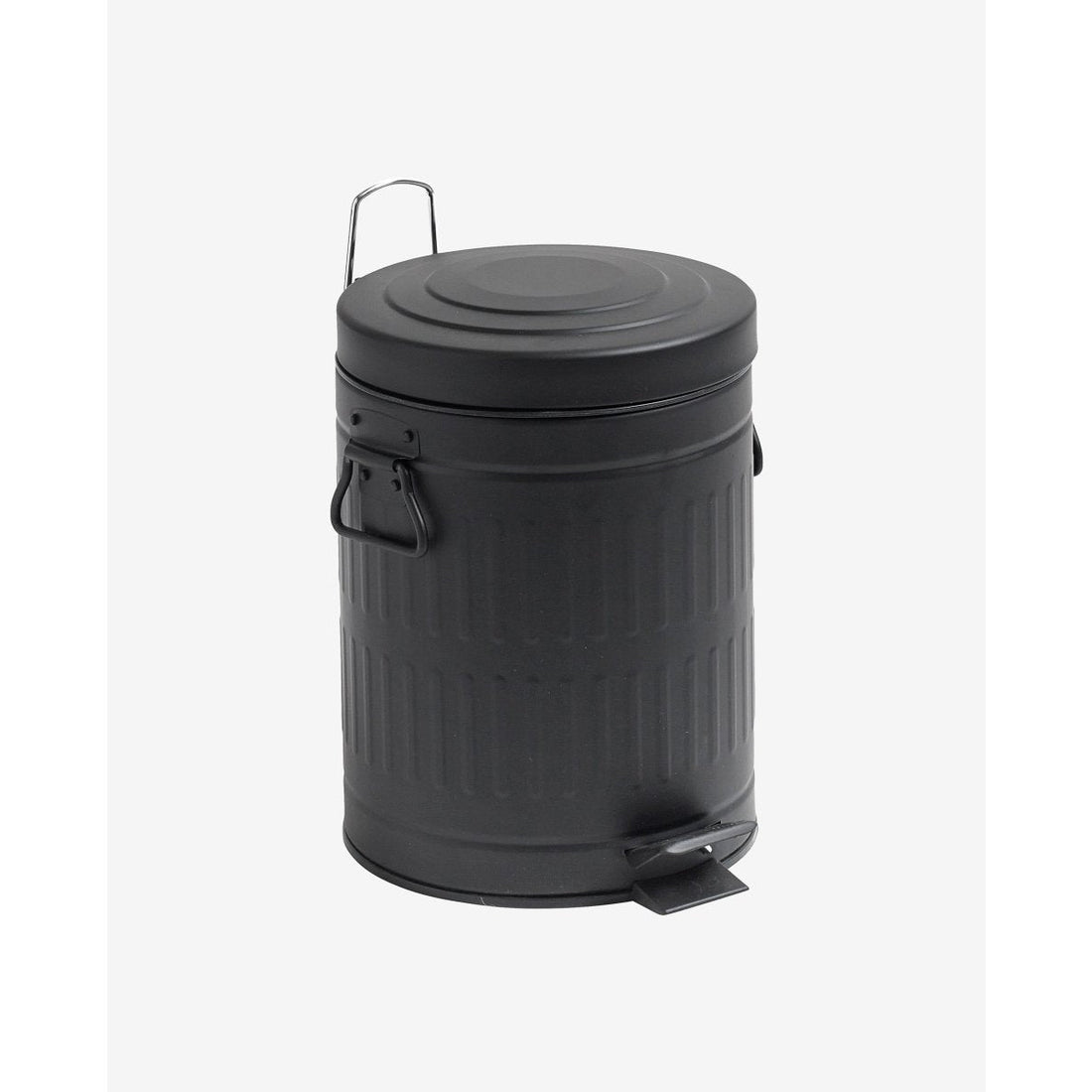 TRASH pedalspand - 5 ltr - mat sort - Nordal - DesignGaragen.dk