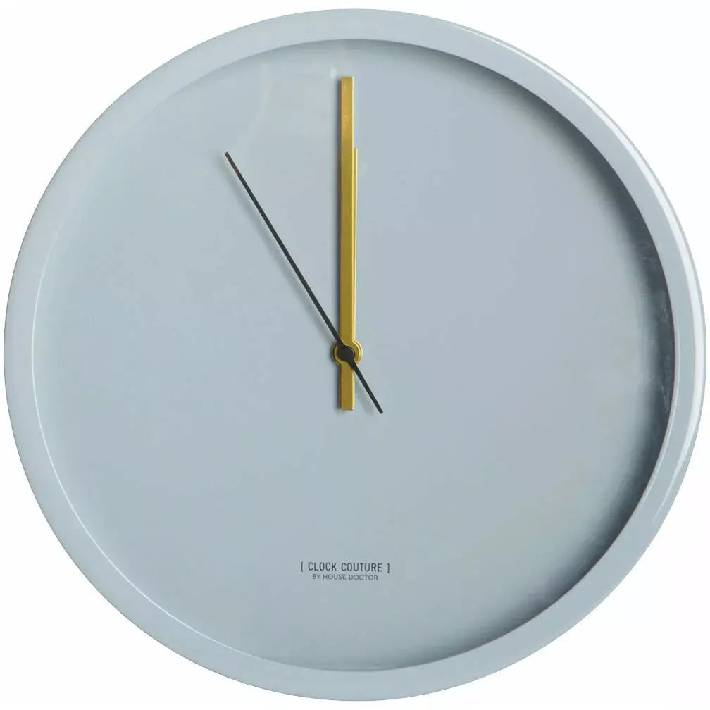 House Doctor - Clock Couture, Wallur, Harmaa Ø30 cm