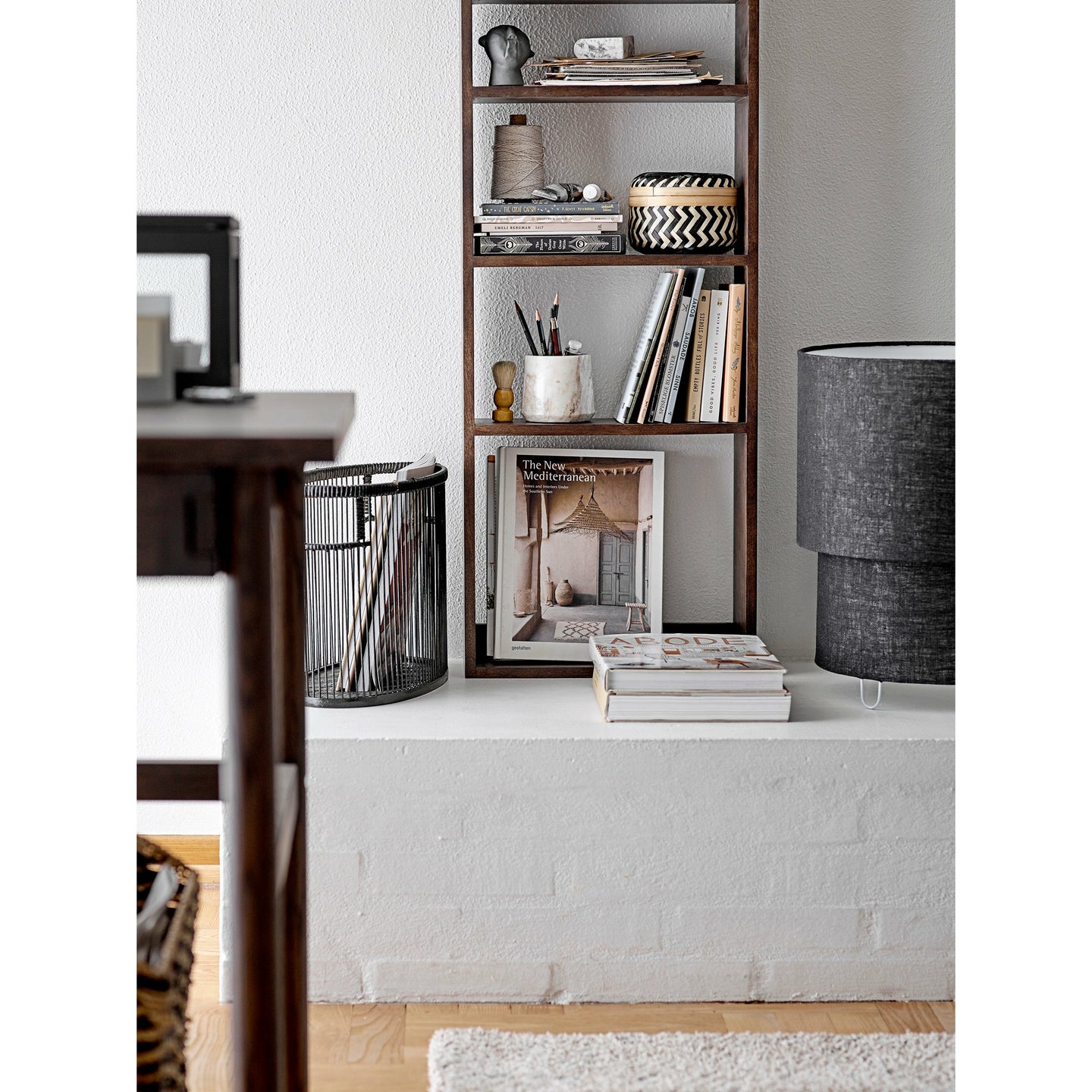 Jazzy Bogreol, Brun, Mango - L40xH120xW14 cm - BLOOMINGVILLE - DesignGaragen.dk