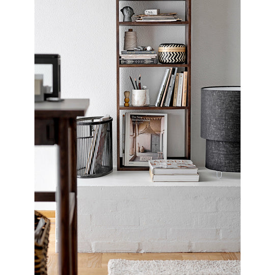 Jazzy Bogreol, Brun, Mango - L40xH120xW14 cm - BLOOMINGVILLE - DesignGaragen.dk