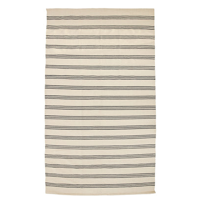 BLOOMINGVILLE MINI Halina Tæppe, Natur, Bomuld - L240xH1xW140 cm - DesignGaragen.dk.